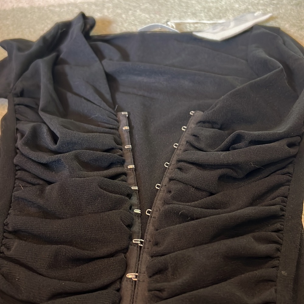 Black Long Sleeve Top - Picture 6 of 6